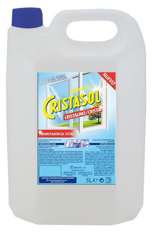 Cristasol Cristalino 5L - Limpieza Impecable para Cristales y Superficies