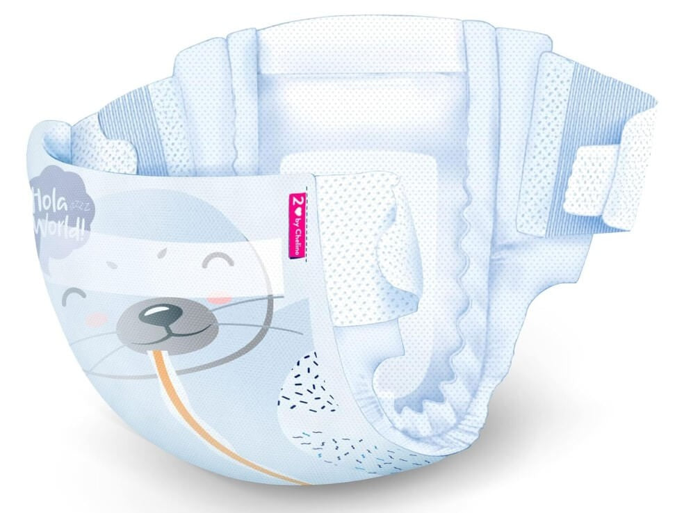Chelino Pañales Infantiles Talla 2 (3-6 kg) Pack 168 Pañales – Protección y Comodidad para los Primeros Meses