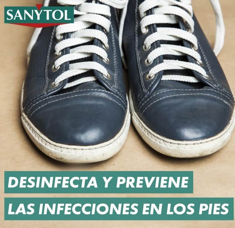 Sanytol Desodorante Desinfectante de Calzado 3x150 ml (450 ml Total) - Higiene Total para tus Zapatos
