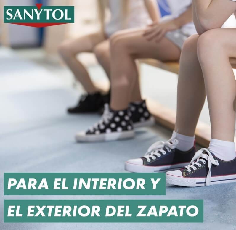 Sanytol Desodorante Desinfectante de Calzado 3x150 ml (450 ml Total) - Higiene Total para tus Zapatos