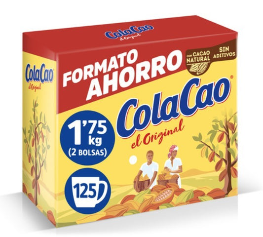 Cola Cao Formato Ahorro 1,75 Kg - El Original con Cacao Natural