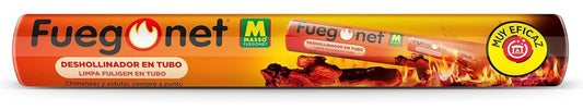 FuegoNet Deshollinador en Tubo 175 g - Limpieza Eficaz para Chimeneas y Estufas