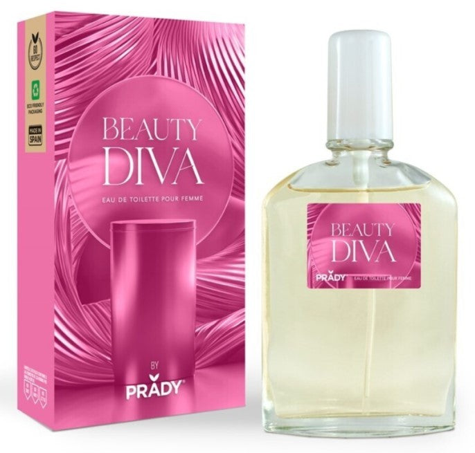 Prady Beauty Diva Eau de Toilette 90 ml – Elegancia y Feminidad en Cada Rocío
