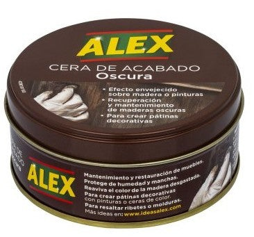 Alex Cera para Madera Oscura 250 ml – Protección y Brillo para tus Muebles y Suelos