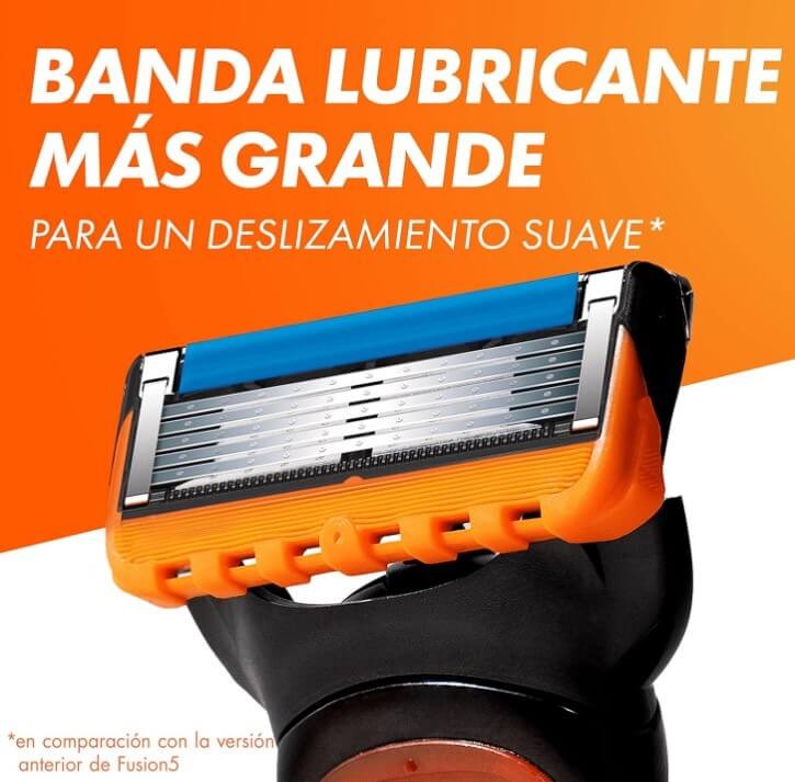 Gillette Fusion5 Recambios 4 Unidades – Precisión y Suavidad en Cada Afeitado