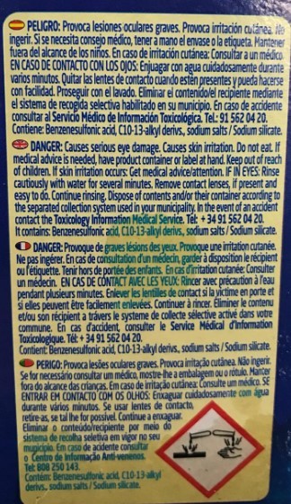 Lagarto Detergente en Polvo Lavado a Mano 400 g - Fuerza Total para tu Ropa