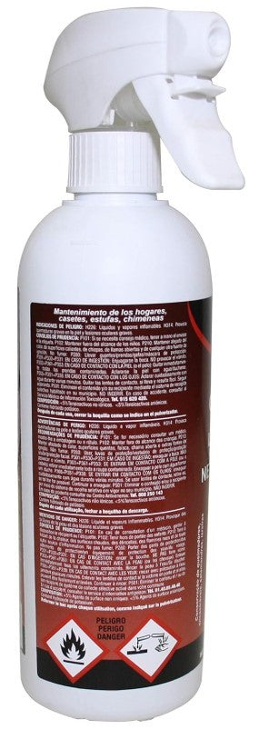 PQS Limpiacristales Chimeneas Pack 2 x 500 ml – Limpieza Profesional y Sin Esfuerzo