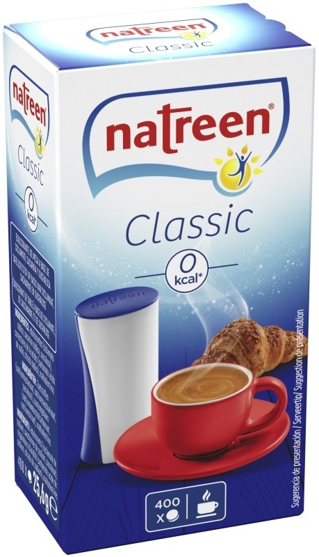 Natreen Classic Edulcorante 400 Comprimidos - Disfruta del Dulzor Sin Calorías