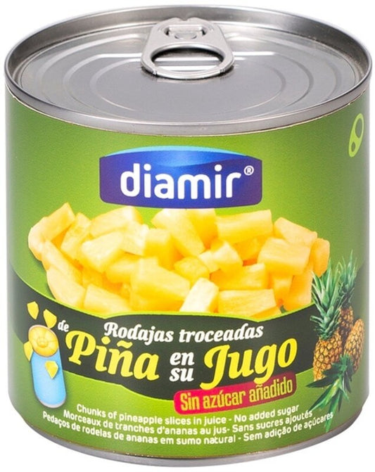 Diamir Piña en su Jugo 426G - La Dulzura Natural Sin Azúcares Añadidos