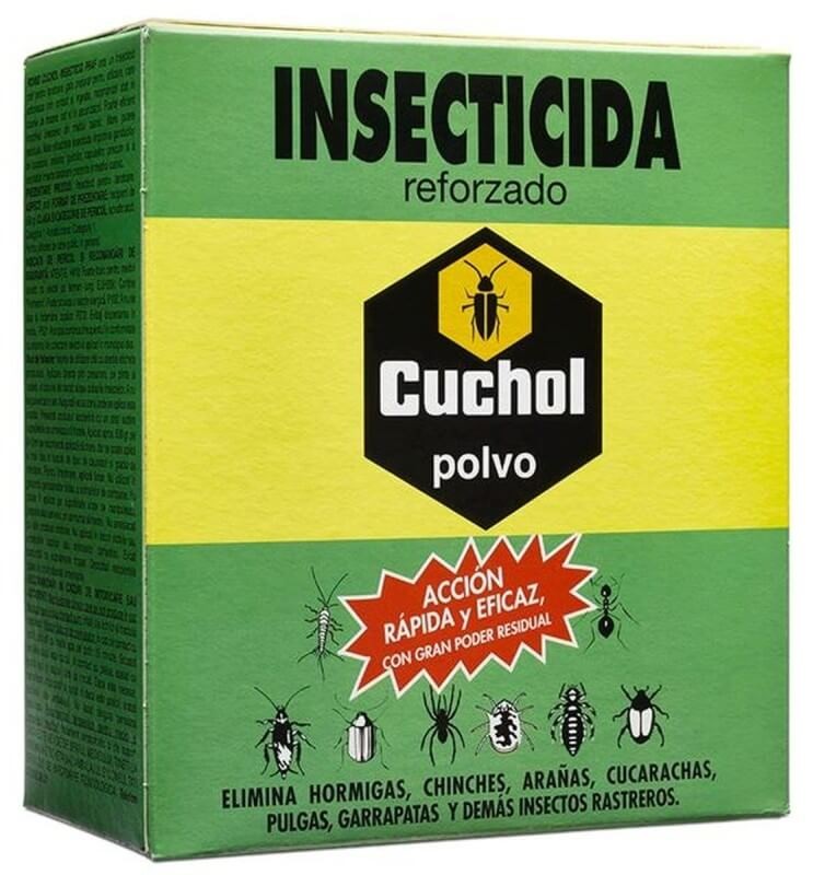 Cuchol Polvo Insecticida Reforzado 500G - Eliminación Eficaz de Insectos