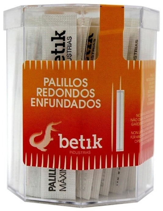 Betik Palillos Redondos Enfundados 115U – Higiene y Presentación Profesional en Cada Comida
