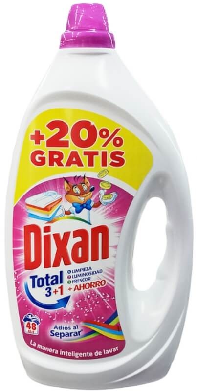 Dixan Gel Adios al Separar 40+8D