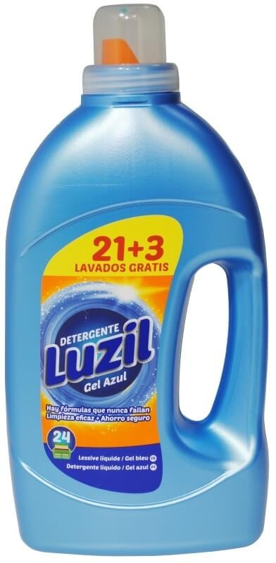 Luzil Detergente Gel Azul 21 + 3D - Limpieza Eficaz