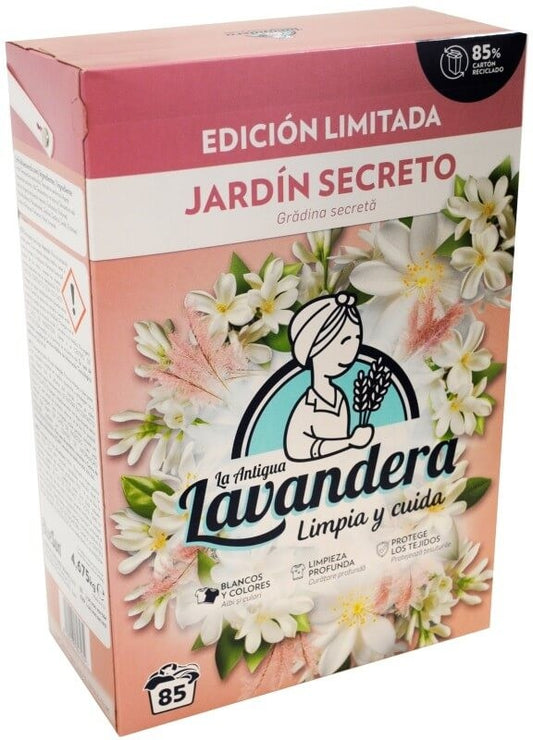 La Antigua Lavandera Limpia y Cuida Jardín Secreto 85D