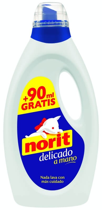 Norit Delicado a Mano Detergente Líquido 1,215L 45D – Cuida tus prendas más delicadas con la máxima suavidad