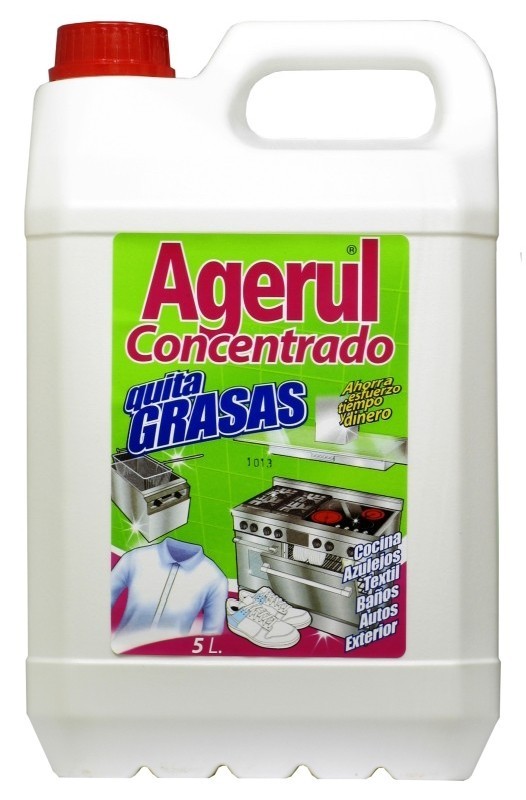 Agerul Quitagrasas Concentrado 5L – Potencia Profesional para una Limpieza Impecable