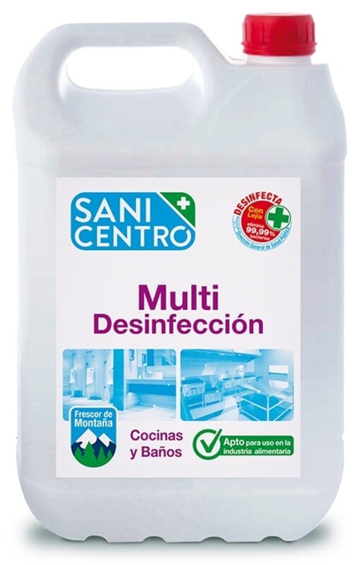 Sani Centro Multi Desinfección Cocinas y Baños 5L
