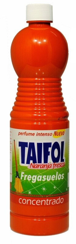 Taifol Fregasuelo Naranja 1L - Limpieza Profunda y Frescura Duradera