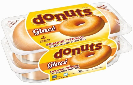Donuts Glacé 4 Unidades - Siempre Tiernos y Deliciosos