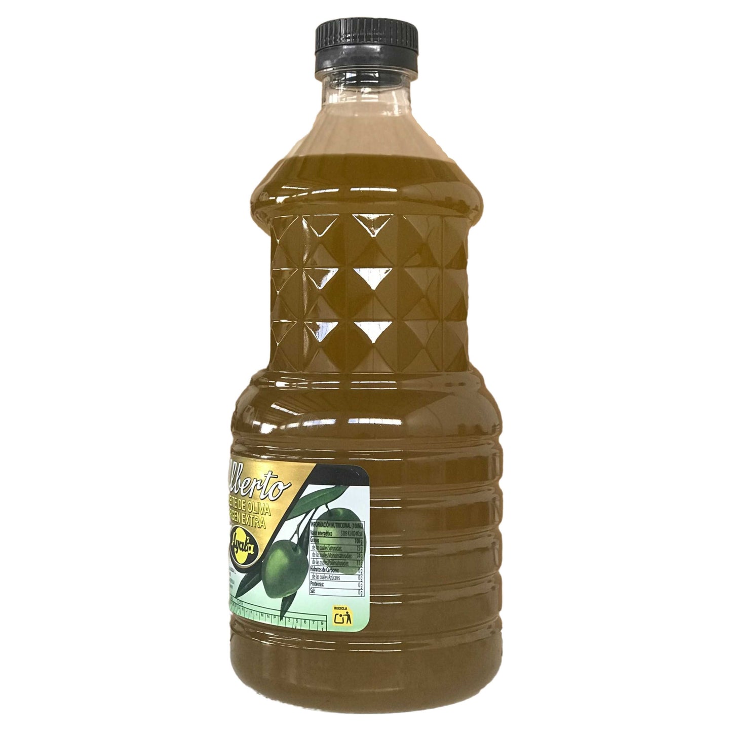 Alberto Ayala Aceite de Oliva Virgen Extra Sin Filtrar 2L – Sabor Puro y Natural
