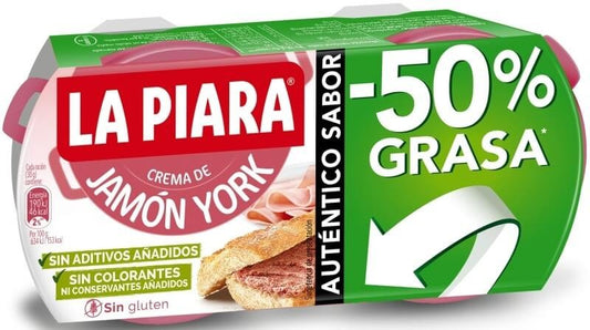 La Piara Paté Jamon York Pack 2 x 77G