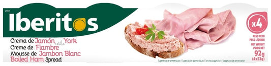 Iberitos Crema de York Iberitos Porc 4 x 23G