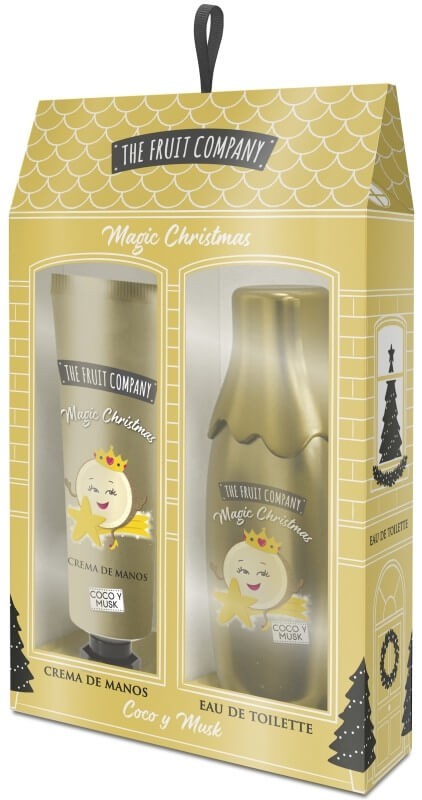 The Fruit Company Magic Christmas Colonia + Crema de Manos Coco y Musk