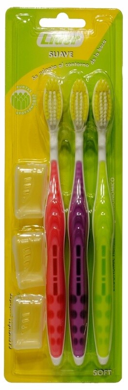 Foramen Cepillo Dientes Lider Suave Pack 3 Unidades