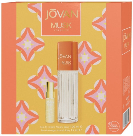 Jōvan Musk For Women Eau de Cologne 100ml + 15ml - Sensualidad Natural en Cada Gota
