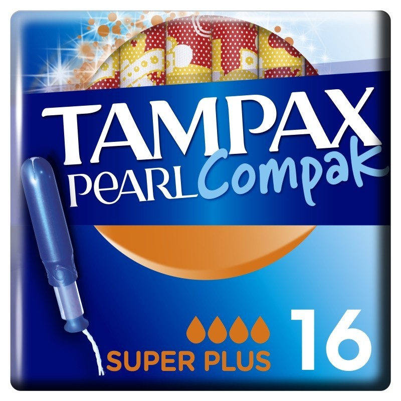 Tampax Pearl Compak Super Plus 16 Unidade