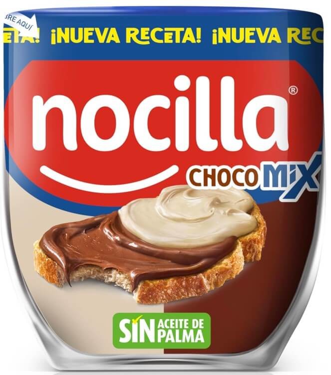Nocilla Crema de Cacao ChocoMix 180 g – Dos Sabores, el Doble de Placer