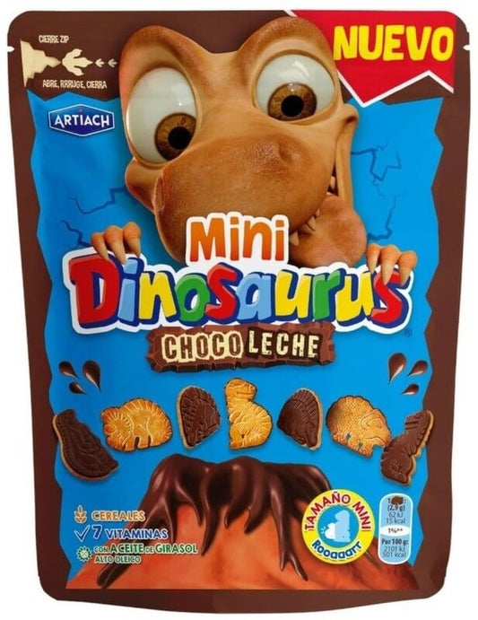 Mini Dinosaurus Choco Leche 100G