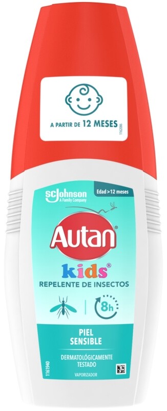 Autan Kids Repelente de Insectos 100 ml – Protección Suave y Segura para Pieles Sensibles