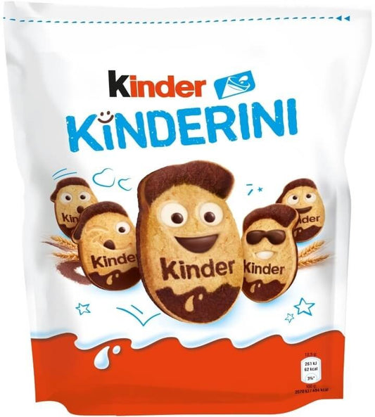 Kinder Kinderini Galletas Rellenas 250G – Diversión y Sabor para los Más Pequeños