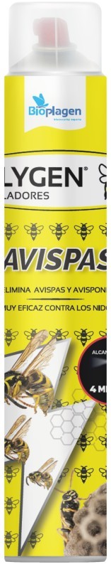 Bioplagen Flygen Avispas Insecticida en Aerosol 750 ml – Elimina Avispas y Avispones de Forma Eficaz y Segura