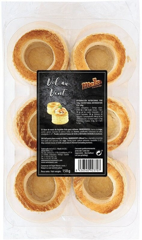 Mels Vol Vent Mels 6 Unidades 150G