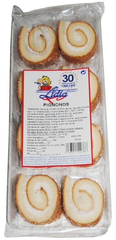 Lidia Piononos 180g - El Dulce Tradicional que Enamora a Todos
