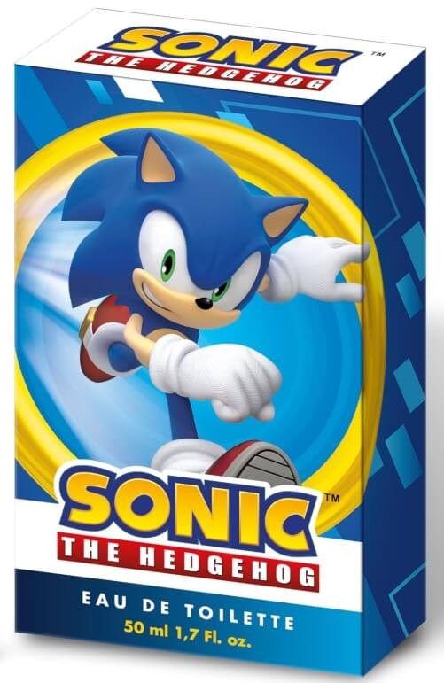 Sonic The Hedgehog Eau de Toilette 50 ml – Diversión y Frescura para los Fans Más Rápidos