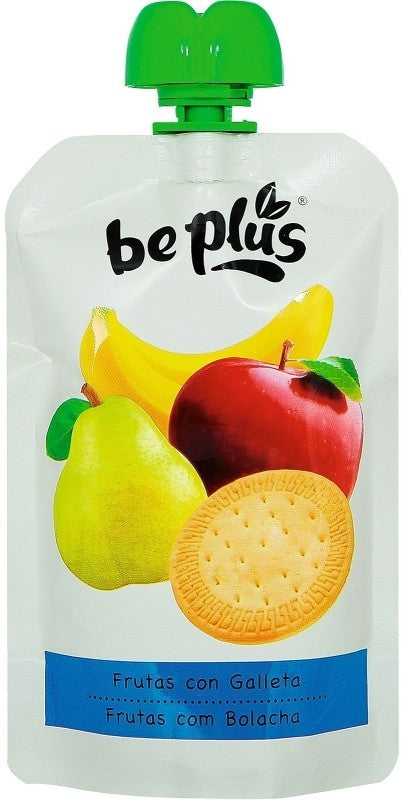 Be Plus Frutas con Galleta 120G