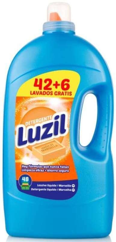 Luzil Detergente Marsella 42+6 Doses 3,6 L