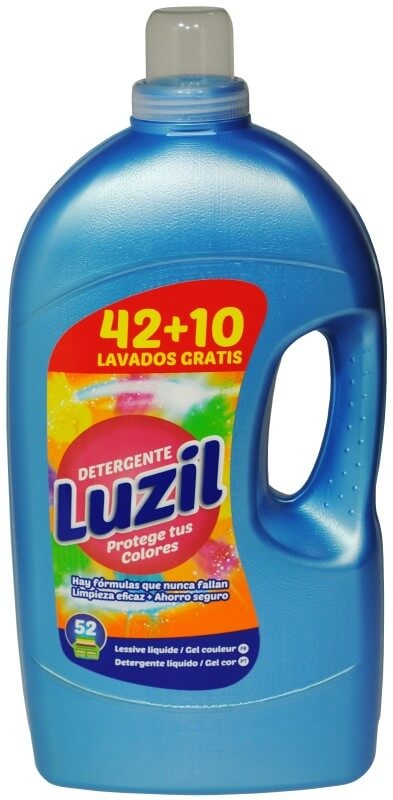 Luzil Detergente Colores 42 + 10 Doses 4 L