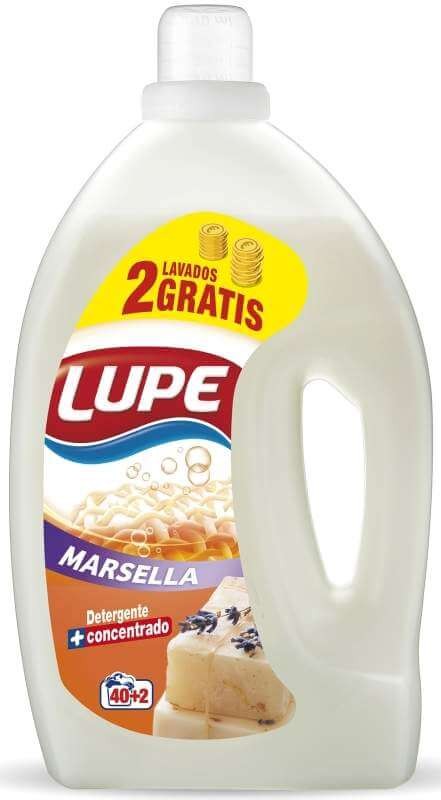 Lupe Marsella Detergente + Concentrado 40 + 2 Doses 2,73 L