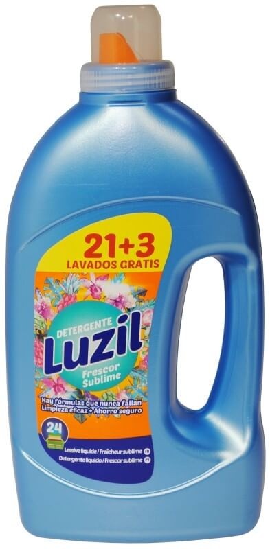 Luzil Detergente Frescor Sublime 21 + 3 Doses 1,800 L