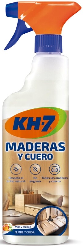 KH-7 Limpiador Maderas y Cuero 500 ml – Cuida, Nutre y Devuelve el Brillo Natural sin Engrasar