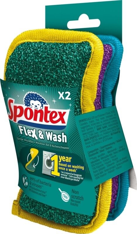 Spontex Estr Flex Wash 2U