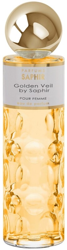 Saphir Eau de Parfum Golden Veil 200 ml – Elegancia Intensa y Sensualidad Dorada en Cada Gota
