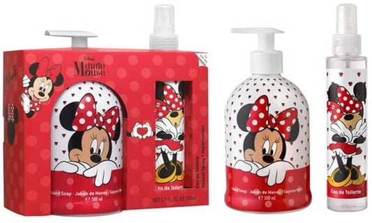 Minnie Estuche Jabon Manos 500 Ml + Body Spray