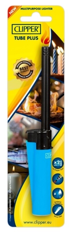 Clipper Tube Plus Encendedor Multipropósito – Precisión, Seguridad y Versatilidad en un Solo Click