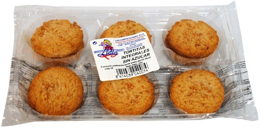 Lidia Tortitas Integrales sin Azucar 240 G