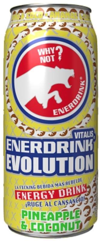 Enerdrink Evolution Pineapple & Coconut Pack 24 x 500 Ml